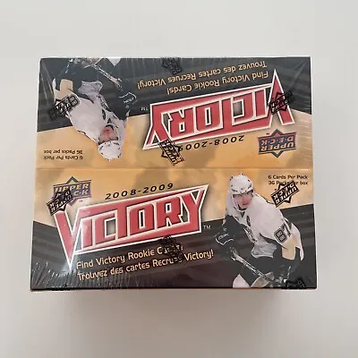 2008-09 Upper Deck Victory Hockey Sealed Hobby Box Oshie Stamkos NHL SB1 • $54.99