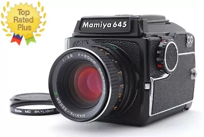 [ MINT ] Mamiya M645 Waist Level Finder + Sekor C 80mm F/2.8 Lens From JAPAN • $499.99