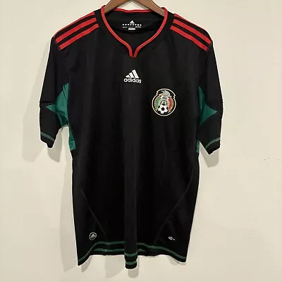 Mexico 2010 Black Soccer Jersey Men's Size Large • $84.99