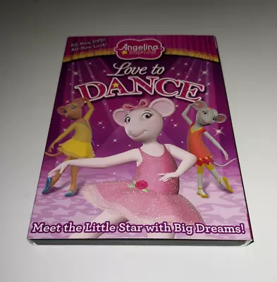 ANGELINA BALLERINA Love To Dance DVD W/ Slipcover • $4.99