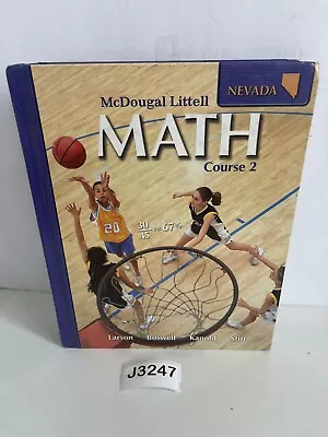 McDougal Littell Middle School Math Nevada : Student Edition Course 2 2008 By... • $10.99