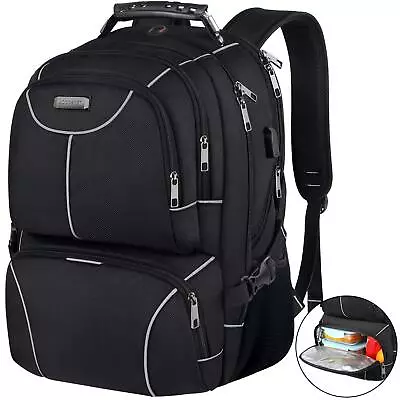 Lunch Backpack For Men Large Laptop Insulated Cooler Backpack With USB Port • $60.83