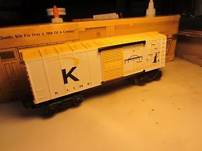 O Gauge Trains; A Mint  K LINE   PENNSYLVANIA  Box Car--track Ready • $4.95