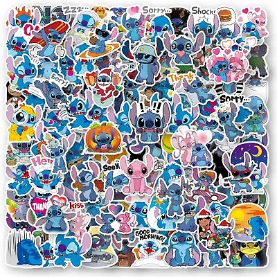 120 Pcs Stitch Stickers Waterproof Lilo And Stitch Decals For Water Bottles New • $10.99