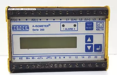 Bender Irdh265-4 Insulation Monitoring Device B91068001 V2.8-4 • $297.50