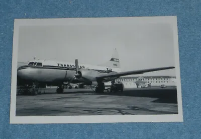 1950s Photo Transocean Airlines Convair 240 Aircraft N1018C Leased From Mohawk • $8
