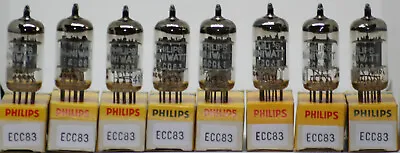 12ax7 Philips Ecc83 Mullard Tube Valve Octet Cv4004 B339 Ecc803s 15mm 6057 Cv492 • $1350