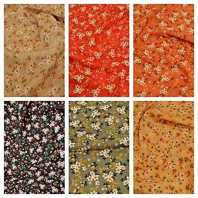 Libertybell 100% Viscose Lawn Soft Linen Dress Material 140cm Wide. • £1.99