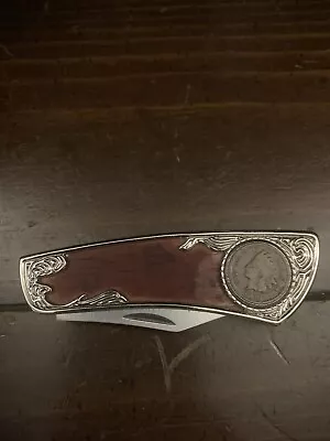 Vintage American Historic Society Collectible Folding Knife 1936 Liberty Indian • $0.99