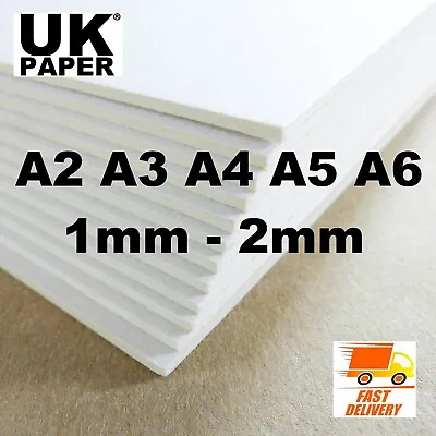 £241.99 • Buy A5 A4 A3 A2 Greyboard Grey White Card Backing Board Sheets Paper Model Craft Art