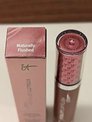 IT Cosmetics Vitality Lip Flush Hydrating Serum Gloss Stain ~Naturally Flushed~ • $16