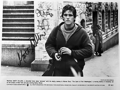 Matt Dillon 8x10 Movie Promo 1993• Signed By Matt Dillon W/COA • $69