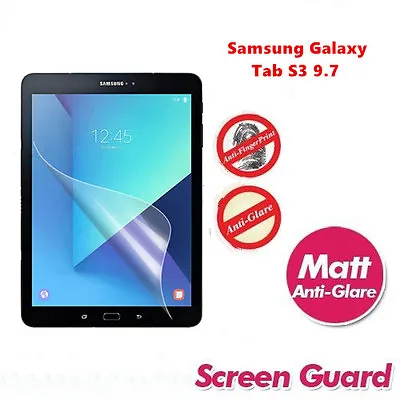 2X Matte/Anti-Glare Platic Screen Protector For Samsung Galaxy Tab S3 9.7''  • $19.95
