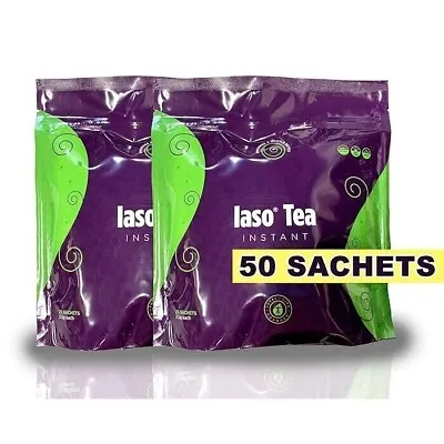 INSTANT IASO TEA 50 SACHETS Detox Cleansing For Weight Loss • $49.25