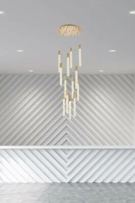 Crystal Pendant Modern Kitchen Dining Room Chandelier 13 Light Ceiling Lighting • $2209.17