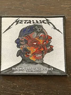 Metallica Patch Hardwired To Self Destruct • £1.99