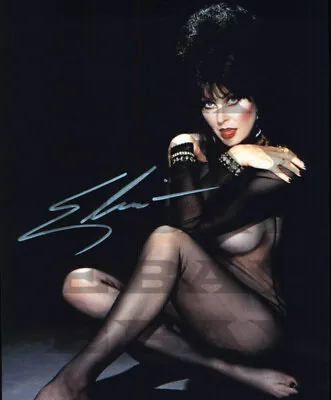 ELVIRA SEXY Autographed Signed 8x10 Photo Reprint • $18.99