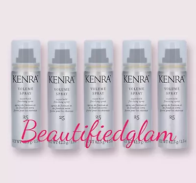 Pack Of 5 - Kenra Volume Spray  | Super Hold Finishing Spray #25 | 1.5 Oz New • $24.99