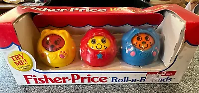 Fisher Price Roll-a-Rounds 1114 NIP Early Childhood Play Toy VTG NOS 1994 • $21.20