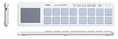 Korg Nano Pad 2 Slim Line USB MIDI Pad Controller White • $59.99