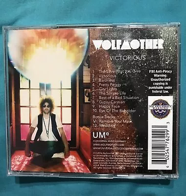 WOLFMOTHER VICTORIOUS CD 2016 Hard Rock • $6.99