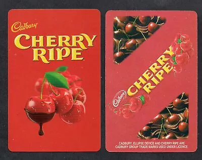 #850.092 MODERN Swap Card -MINT Pair- Advert. Cadbury Cherry Ripe • $2.50