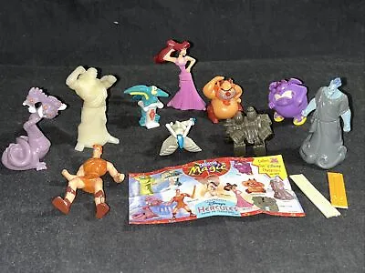 $9.99 • Buy NESTLE Disney Hercules Figures ~ COMPLETE SET Collect / Cake Toppers