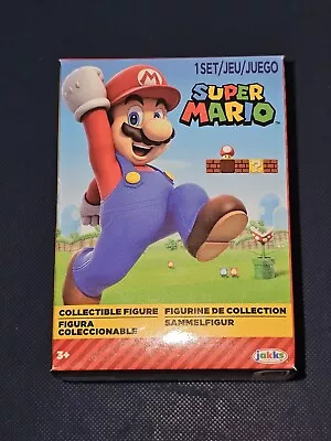 Super Mario 2023 2.5  Raccoon Mario Figure LEGS ARTICULATE Jakks Pacific NEW BOX • $12.99