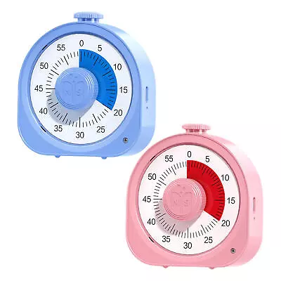 60-Minute Visual Timer- Clock Timer For Kids Cute Time Management Tool • $22.58