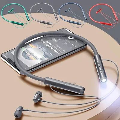 LED Headphones Bluetooth Neckband Headset For Samsung Galaxy S23 Plus/S23 Ultra • $18.99