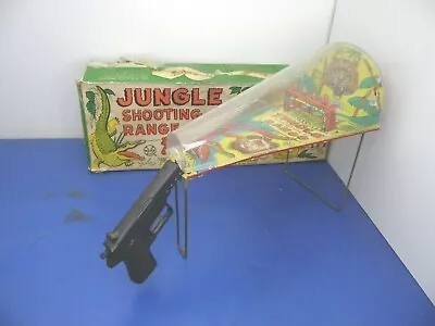 Vintage Marx Toy Arcade Jungle Shooting Range 1950-1960swith BoxUSED • $110