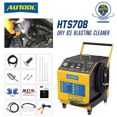 £2399 • Buy Dry Ice Blaster Engine Carbon DRY ICE Blasting Cleaning Machine W/Spray Nozzle