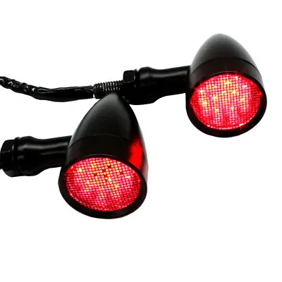 Motorcycle LED Turn Signals Brake Blinker Light For Harley Sportster XL 1200 883 • $21.35