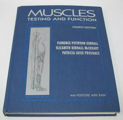 Fourth Edition: Muscles Testing And Function - With Posture And Pain • $19.98