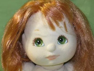 Mattel VINTAGE 1985 Titian Red Hair Green Eyes MY CHILD Plush NUDE DOLL • $31