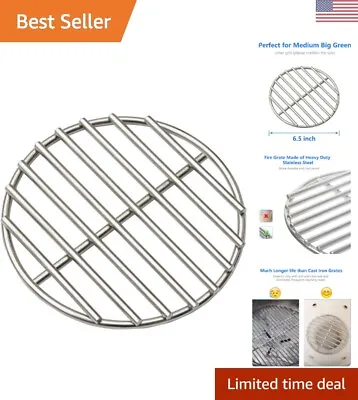 6.5  BBQ Stainless Steel Charcoal Fire Grate For Kamado Grills - Easy To Clean • $31.99