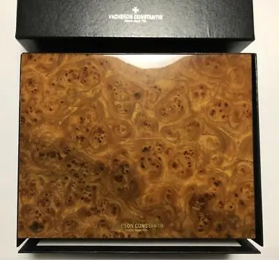 $1045.05 • Buy Vacheron Constantin Watch Box Natural Solid Wood Rare From Japan