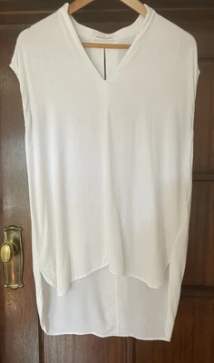 $49 • Buy Scanlan Theodore Silk Blouse Shirt Top 12