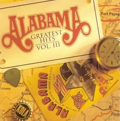 Alabama Greatest Hits Vol. 3 By Alabama CD Sep-1994 New! • $8.99