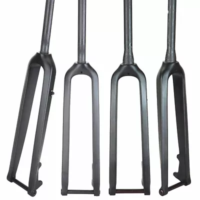 Carbon Fiber 1 1/8 Or Taperad MTB Fork 26 / 27.5 / 29 Er 15mm Thru Axle Fork • $103