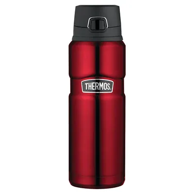 $34 • Buy NEW Thermos Stainless Steel Vacuum Bottle Red 710ml