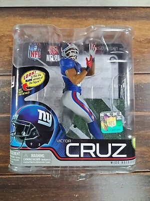 NFL Action Figure Victor Cruz McFarlane Series 31 2012 New York Giants • $20