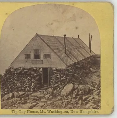 Tip Top House Mt Washington New Hampshire NH Stereoview • $20