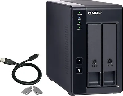 QNAP TR-002-US Diskless System 2 Bay USB Type-C • $155