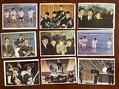 Vintage Beatles 1964 Topps Trading Cards Color Edition 19 Cards Excellent • $12.99