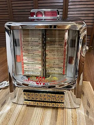 Vintage Jukebox Seeburg Wallbox 200 V3WA Wall-o-matic • $750