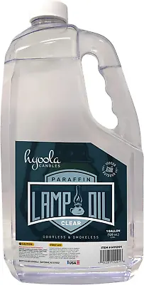 Hyoola Liquid Paraffin Lamp Oil - Clear Smokeless Odorless Ultra Clean Burning • $32.99
