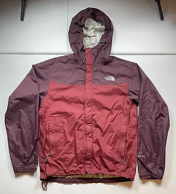 The North Face Venture Rain Jacket Men’s S Maroon Red Hyvent Nylon Outdoor • $39.95