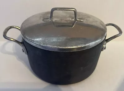 MAGNALITE GHC PROFESSIONAL 3 QT QUART ANODIZED ALUMINUM STOCK POT PAN W/ LID USA • $27