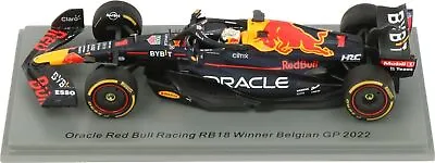 2022 Oracle Red Bull Racing Winner Belgian GP #1 Max Verstappen In 1:43 Scale • $48.06